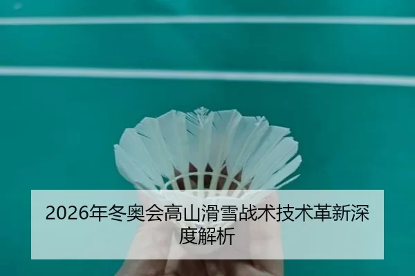 2026年冬奥会高山滑雪战术技术革新深度解析